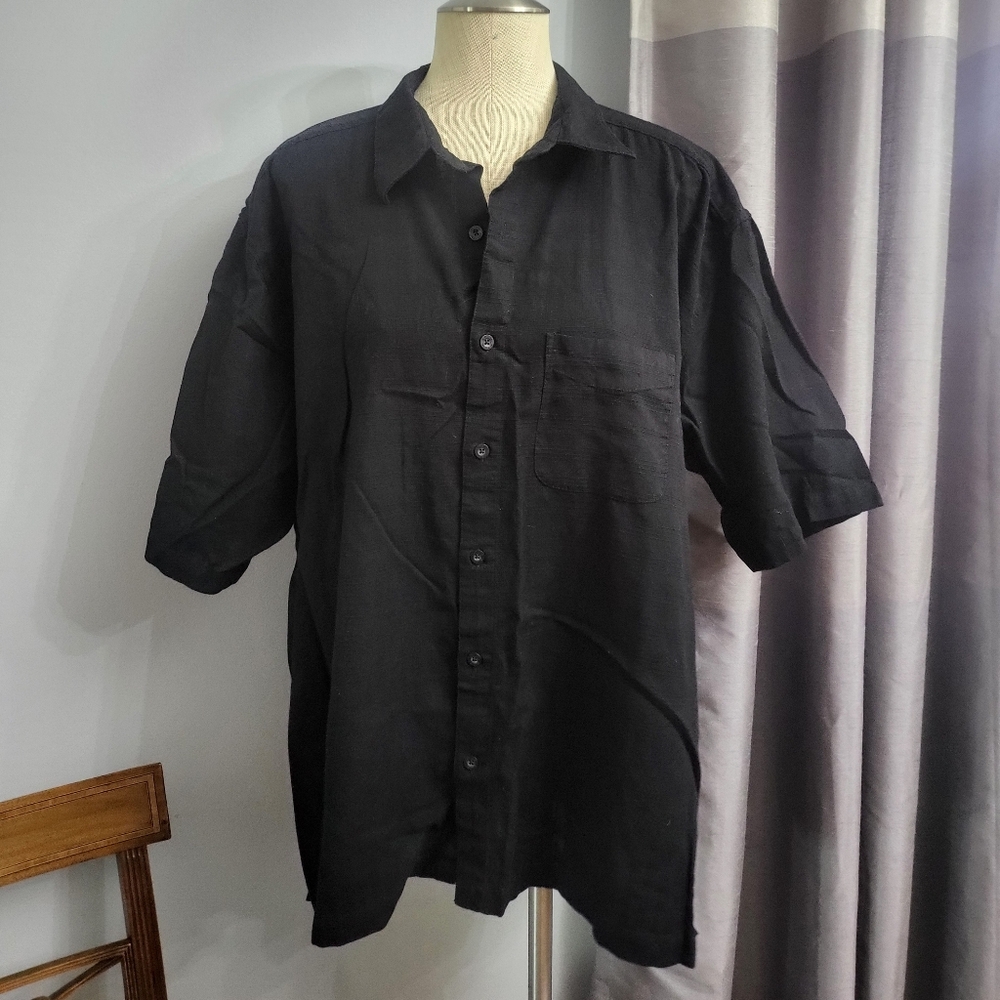 Antigua Black Men's Shirt